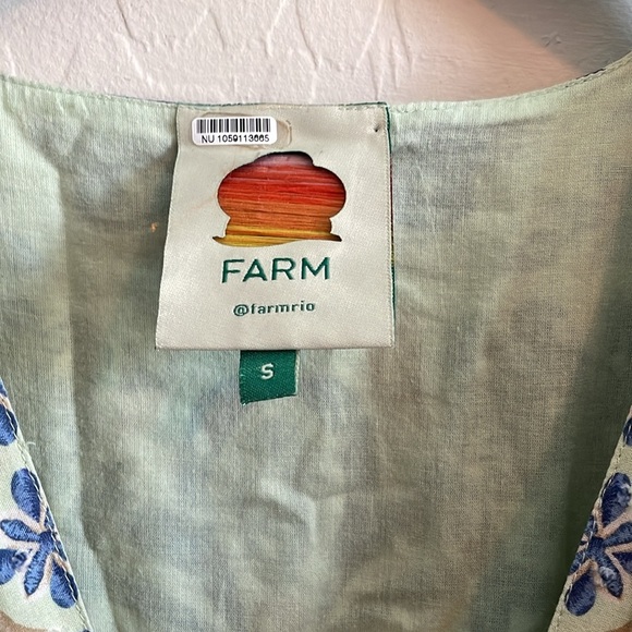 FARM Rio Ocean Tapestry Midi Dress- SM - Picture 6 of 12